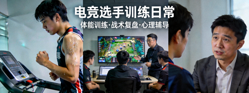 电竞选手训练日常纪录片 - 体能训练、战术复盘与心理辅导